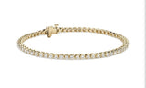 Diamond Tennis Bracelet In 14k Yellow Gold (1 Ct. Tw.)