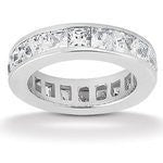 14k White Gold 1.10 Mens Wedding Band