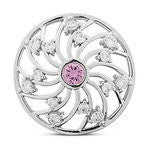 Pink Luster Diamond Pendant
