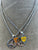 Love & Peace Pendant Necklace (Circle Peace Pendant)