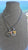 Love & Peace Pendant Necklace (Circle Peace Pendant)