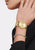 Movado BOLD Evolution Mesh Gold Watch