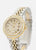 Rolex Datejust 26mm Two Tone Gold/Steel Pave Roman Diamond Dial 3.50ct