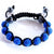 Shamballa Bracelet Capri Blue