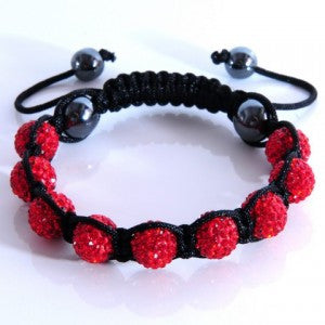 Shamballa Bracelet Red