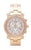 Aqua Master Round Diamond-Cut Watch with One Row Diamond Bezel, 2.60 ctw