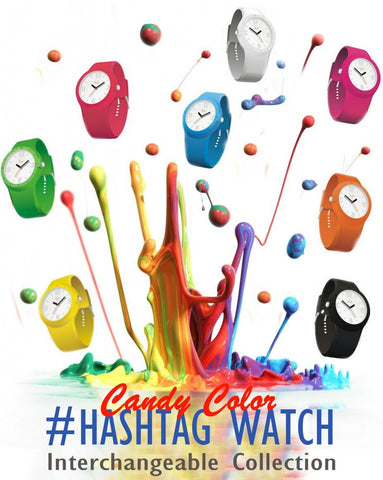 The Hashtag Interchangeable Watch