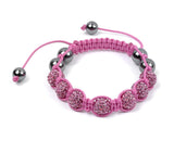 Shamballa Ladies Pink on Pink Bracelet