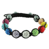 Shamballa Rainbow Bracelet