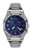 Aqua Master Men's Octagon Diamond Watch with Diamond Bezel, 4.50 ctw