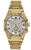 Aqua Master Men's Octagon Diamond Watch with Diamond Bezel, 4.50 ctw